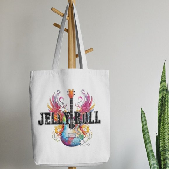 Jelly Roll Canvas Tote Bag - Picture 1 of 2